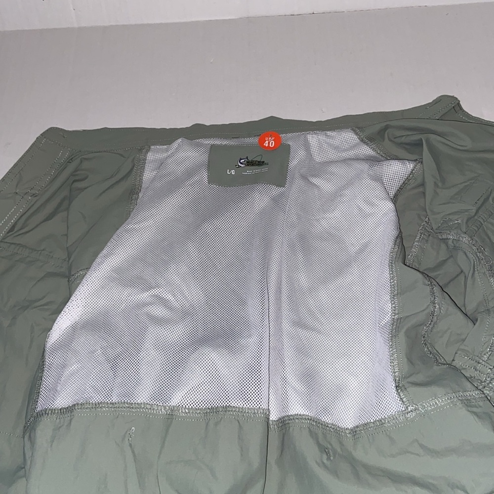 World Wide Sportsman New Men’s Large Short Sleeve Button Up Fishing Shirt - Picture 4 of 6